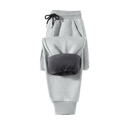 唐狮加绒裤子男青少年冬季加厚