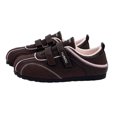 环球爆款德训鞋女款2025秋季新款百搭魔术贴鞋子平底复古休闲板鞋