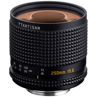 铭匠250mm F5.6折返镜头转接适用佳能美能达尼康Z松下富士索尼E口