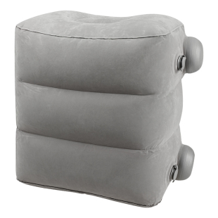 充气脚垫长途飞机国际航班经济舱放脚神器火车高铁副驾驶旅行脚托