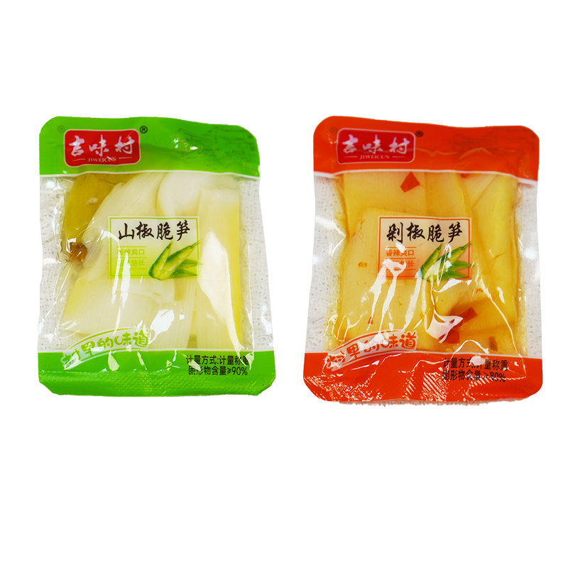 吉味村山椒脆笋袋装开袋即食