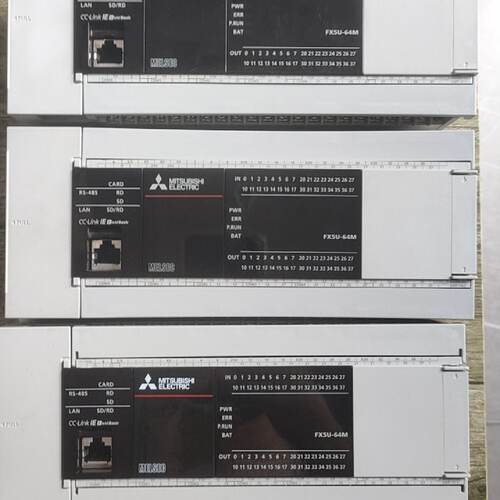 议价FX5U-64MR/ES，FX5U-64MR/DS，成色充新功能包好