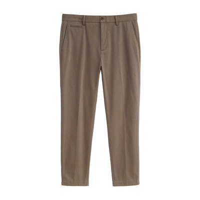 高档厚款莫代尔长绒棉面料休闲裤