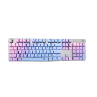 罗技k845机械键盘蓝色妖姬彩虹