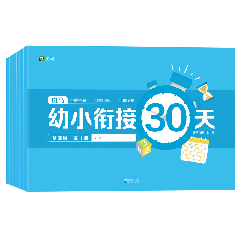 斑马幼小衔接试卷练习测试