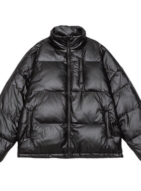 GOGOSOON羽绒服男2025新冬季外套立领情侣保暖宽松休闲90白鸭绒Q