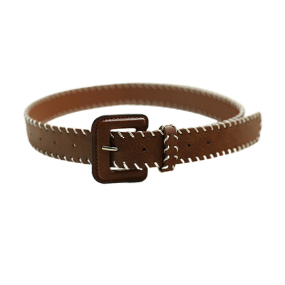2025新款复古美拉德棕色腰带女