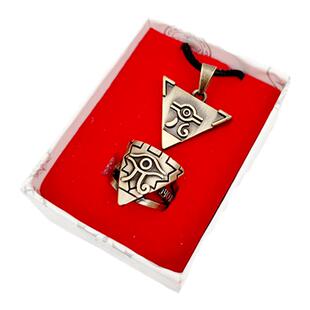 现货游戏王法老王复古千年神器积木吊坠首饰皮绳项链周边收藏礼物