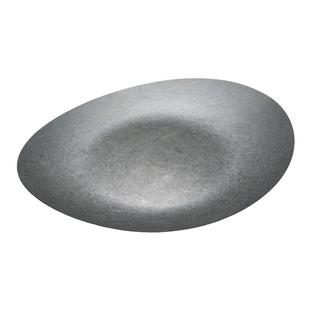 复古不锈钢椭圆盘304日式小吃碗凉菜碗意面盘子沙拉碗烧烤盘饭盘