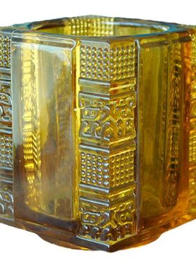 琉璃天地方圆笔筒客户生日装饰品