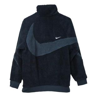 Nike/耐克 男装大勾羊羔绒双面穿保暖立领夹克外套 FB1910-010