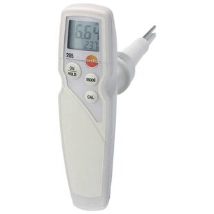 德图testo205面团酸碱度测试仪土壤酸度计肉半固体馒头pH值测量仪