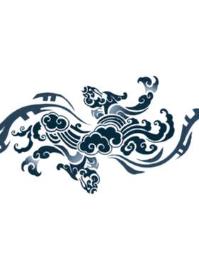 再变水图腾香水纹身贴彩色