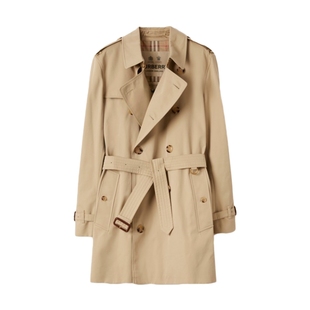 【24期免息】BURBERRY 男装 肯辛顿版型 短款 风衣多色