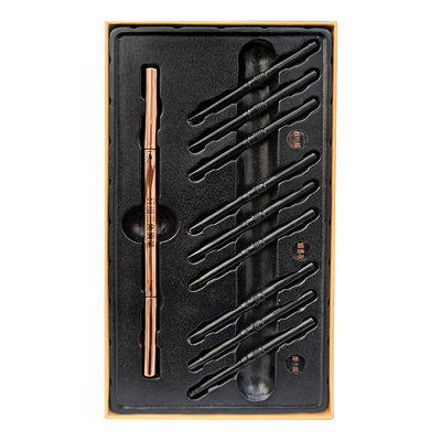 韩国AKF双头自动眉笔持久自然