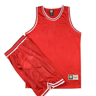 SD篮球服套装空白球衣公牛队灌篮高手湘北队支持队服定制多色可选