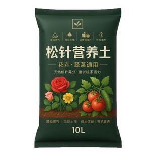 天然松针腐殖土腐叶土发酵腐熟兰花多肉专用营养土养花专用通用土