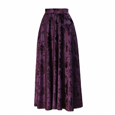 秋冬长裙时尚大摆半身裙