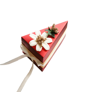 中国风结婚喜糖盒订婚轻奢高级感圆形蛋糕喜糖盒子网红婚礼糖果盒