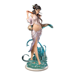 末那末匠|苍海《误入红尘》东方唯美女性国风完成品艺术雕像