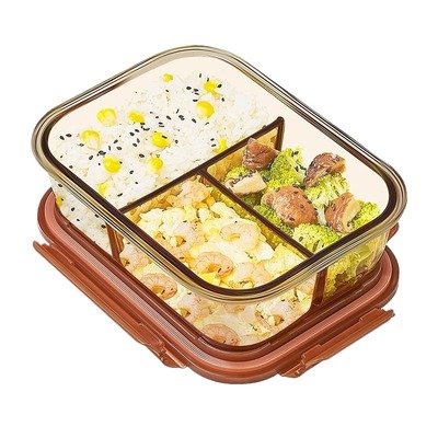 玻璃饭盒耐冷耐热可微波