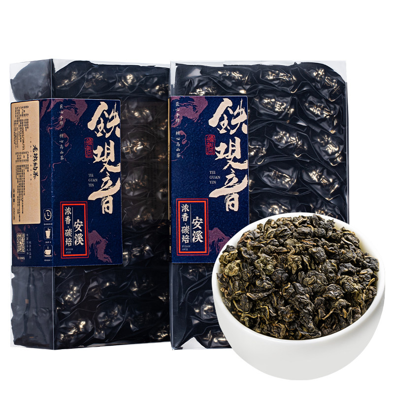 2026新茶正宗安溪碳培铁观音特级乌龙茶熟茶独立小泡袋茶叶500g