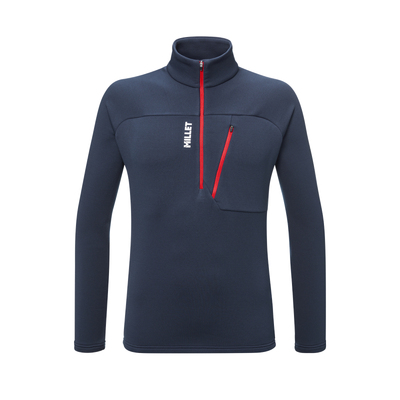 MILLETSENECA男士半拉链抓绒衫