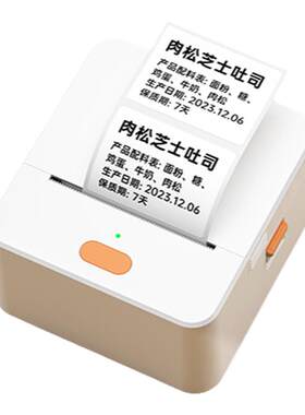 德佟P1标签打印机手持便携
