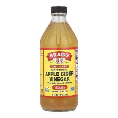 进口bragg布拉格有机苹果醋浓缩原浆健身生酮饮料零卡0糖