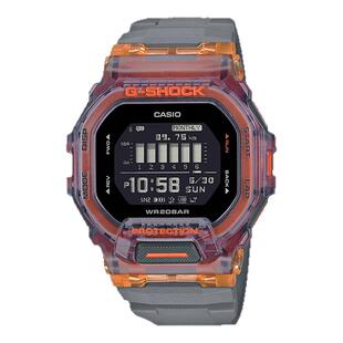 casio卡西欧小方块GBD-200SM学生蓝牙电子运动手表g-shock