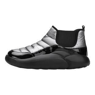 雪地靴男鞋冬季加绒保暖东北零下40度防寒加厚皮毛一体羽绒大棉鞋