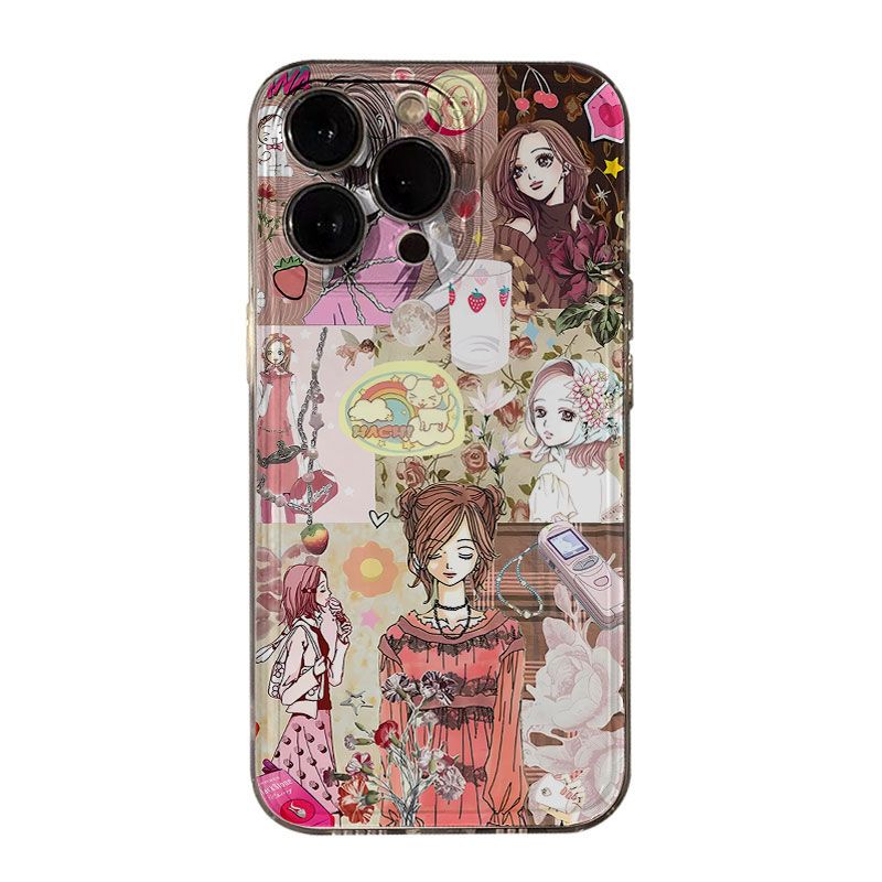 华为MATE80动漫iPhone12苹果15古早NANA大崎娜娜小众透明13ProMax软OPPORENO16适用14PLUS手机壳一加ACE5至尊