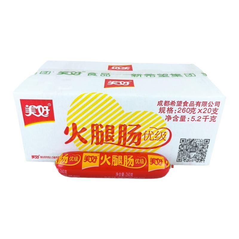 包装休闲零食泡面搭档美好火腿肠