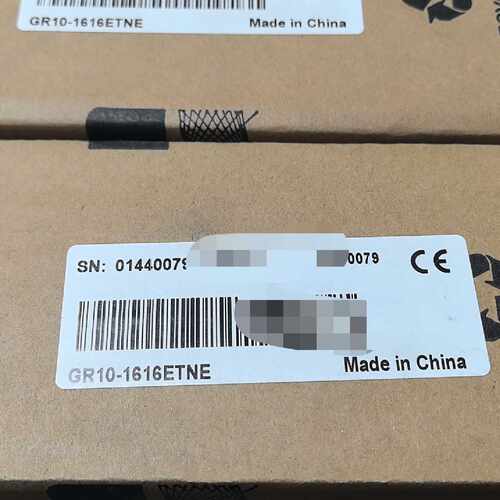 询价-汇川PLC模块GR10-1616ETNE，，盒码