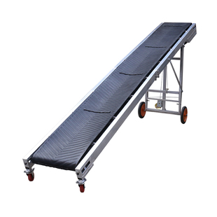 输送机传送带小型多用输送带装车卸货流水线爬坡折叠防滑皮带机