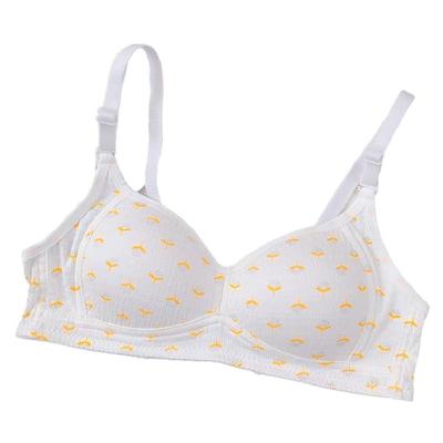 纯欲无钢圈聚拢小胸内衣女薄款