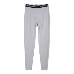 美利奴羊毛裤男户外速干裤美丽诺打底裤内衣徒步登山裤子保暖秋裤