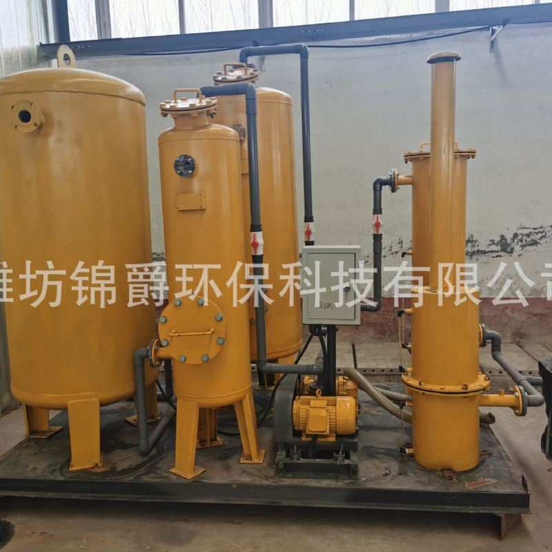 沼气撬装净化锦爵气水分离器水封器脱硫罐缓冲罐沼气净化系统自动