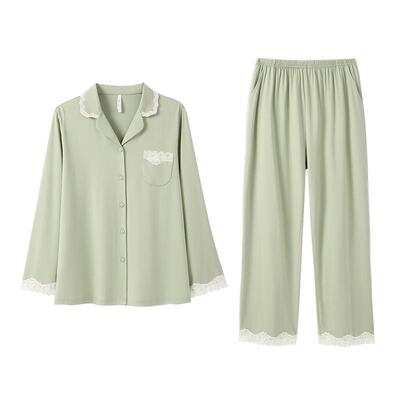 安之伴纯棉睡衣女春秋新款高级