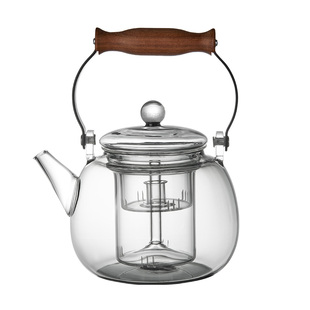 玻璃蒸煮茶壶耐高温电陶炉专用烧水壶明火提梁壶大容量泡茶壶套装