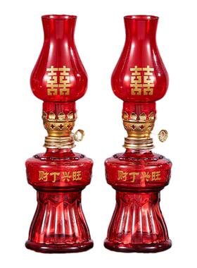 万吉馨复古煤油灯精美烫金