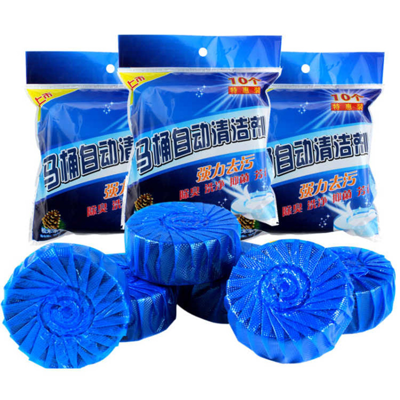 蓝泡泡卫生间除臭杀菌马桶清洁剂