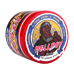 HELLBOY地狱男爵发油发泥男士定型保湿清发泥复古啫喱油头膏发蜡