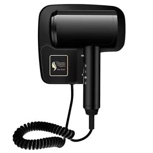 壁挂式酒店电吹风机家用民宿宾馆专用大风力静音免打孔速干吹风筒