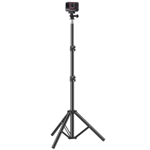 适用影石Insta360Ace/pro2/X5/X4/X3运动相机自拍杆延长杆磁吸底座卡扣落地支架拍照拍视频vlog三脚架配件