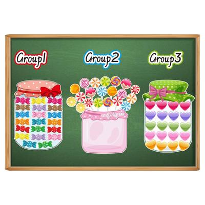 磁吸棒棒糖果罐子积分奖励机制