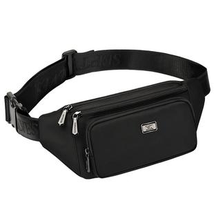 七匹狼男士腰包多功能斜挎包休闲手机包户外运动跑步新款腰包男款