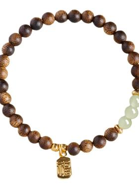 奇楠沉香手串和田玉福牌2026新款