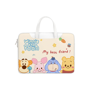 手提电脑包14寸女可爱适用华为matebook16内胆包苹果macair13保护套防水防震惠普联想小新pro15.6寸笔记本包