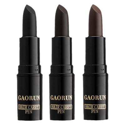 植物遮白发一次性染色笔剂膏口红纯美发棒黑发神器不掉色